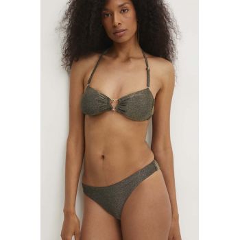 Answear Lab chiloti de baie culoarea auriu