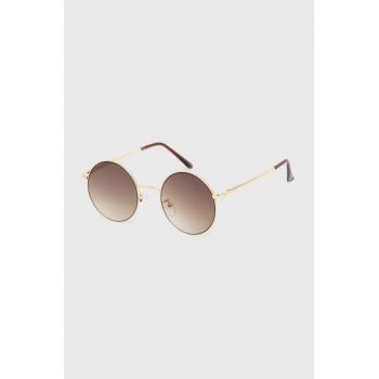 Answear Lab ochelari de soare femei, culoarea maro