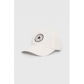 Converse sapca culoarea bej, cu imprimeu, 10022134-A44