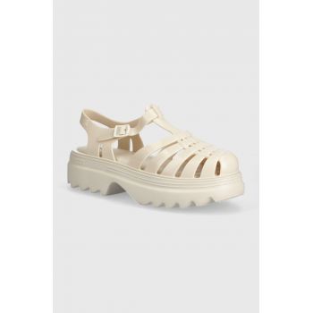 Melissa sandale POSSESSION PLATFORM II AD femei, culoarea bej, cu platforma, M 35818 AX283