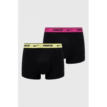 Nike boxeri 2-pack barbati, culoarea negru, 0000KE1085