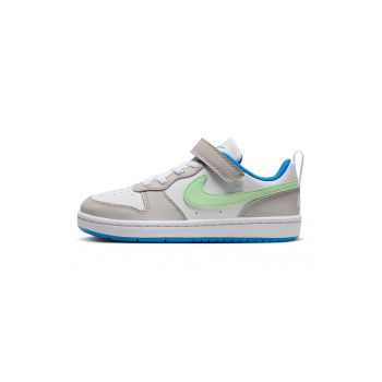 Pantofi sport de piele ecologica cu velcro Court Borough