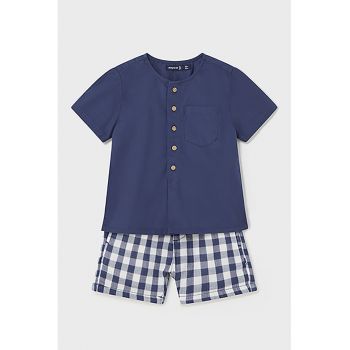 Set de tricou de bumbac si pantaloni scurti