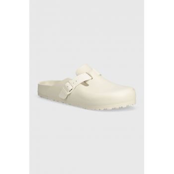 Birkenstock papuci Boston EVA femei, culoarea bej, 1027382