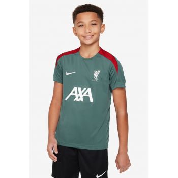 Tricou cu detalii logo si garnituri contrastante pentru fotbal LFC