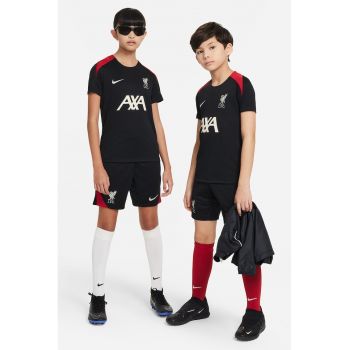 Tricou cu detalii logo si garnituri contrastante pentru fotbal LFC