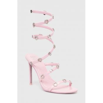 Aldo sandale Barbierunway culoarea roz, 13823254