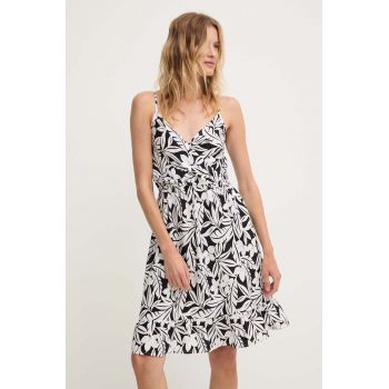 Answear Lab rochie culoarea negru, mini, evazati