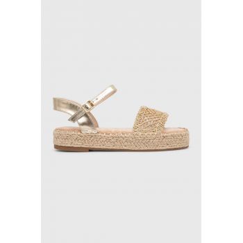 Answear Lab sandale culoarea auriu
