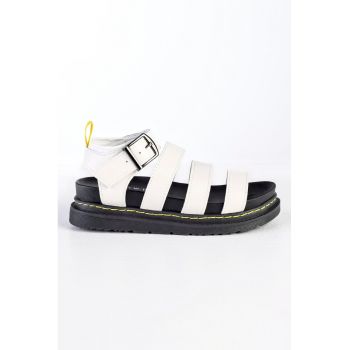 Sandale din piele ecologica cu barete multiple