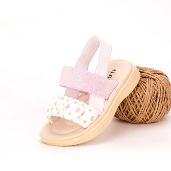Sandale Fata Roz Cu Elastic Seida