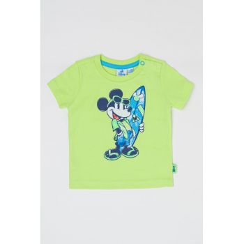 Tricou de bumbac cu Mickey Mouse