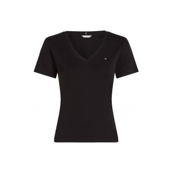 Tricou cu decolteu in V