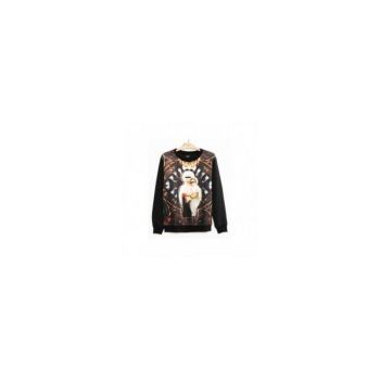 Bluza Barbati, Zamo®, Censored Mary, Imprimeu Religios, Culoare Neagra, Marimea M