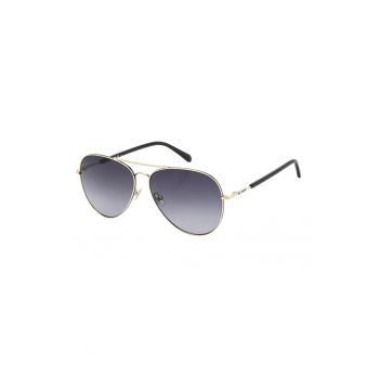 Ochelari de soare aviator cu rama metalica