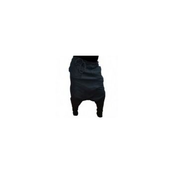 Pantaloni Dama, Zamo®, Dinasty, cu Tur Lasat, Croiala Conica si Snur, Bumbac, Culoare Neagra, Marimea M