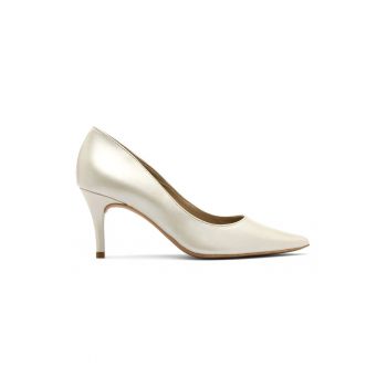 Pantofi de piele cu toc stiletto Ofelia