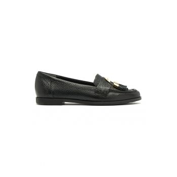 Pantofi loafer de piele cu canafi