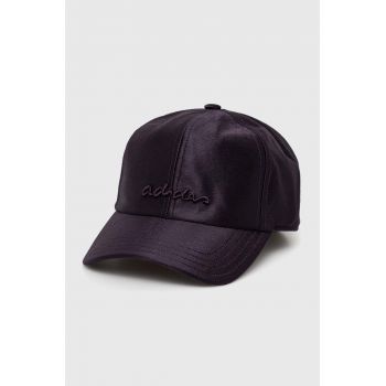 adidas Originals sapca culoarea violet, cu imprimeu, IS0338