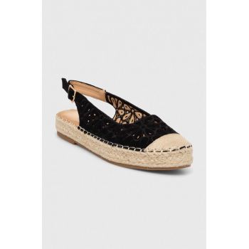 Answear Lab espadrile culoarea negru