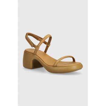 Camper sandale de piele Thelma Sandal culoarea maro, K201596-002