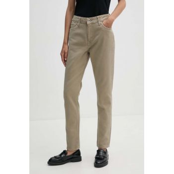 Pepe Jeans jeansi TAPERED JEANS HW femei medium waist, PL204591YH3