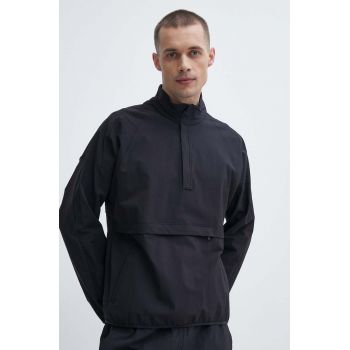 Reebok jacheta de antrenament Active Collective Skystretch culoarea negru, de tranzitie, 100075694