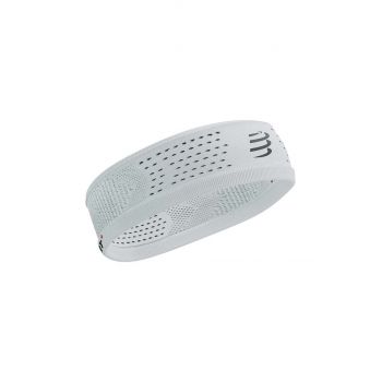 Compressport bentita pentru cap Thin Headband On/Off culoarea alb, XBNU3910