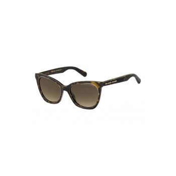 Ochelari de soare cat-eye cu detalii logo