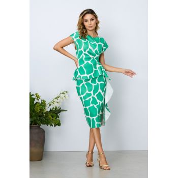Rochie eleganta Aisha Verde
