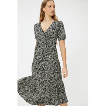 Rochie midi evazata