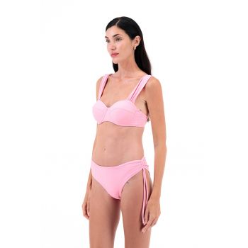Slip cu model uni si snururi laterale de ajustare
