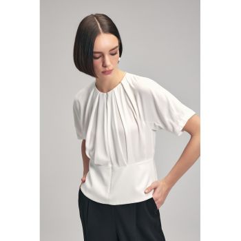Bluza cu drapaje