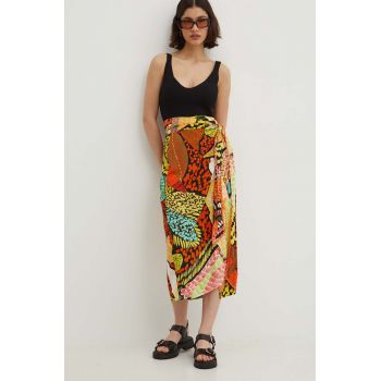 Never Fully Dressed fusta midi, drept, NFDSK429