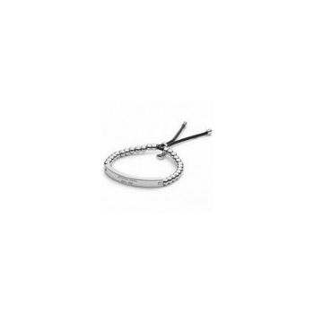 Bratara Barbati, Zamo®, MK Plate Silver, Material Inox, Argintie