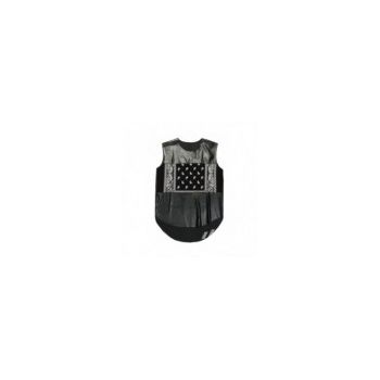 Maiou Barbati, Zamo®, Sakura Black, din Piele Ecologica, cu Imprimeu Floral Alb, Negru, L