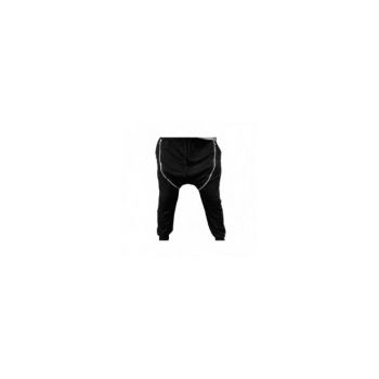 Pantaloni Barbati, Zamo®, Dortmund, cu Tur Lasat si Fermoare, Elastic si Snur, Culoare Neagra, Marime L