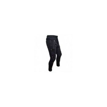 Pantaloni Barbati, Zamo®, Gotha, Regular Fit, cu Capse, Snur si Elastic, Culoare Neagra, Marime S