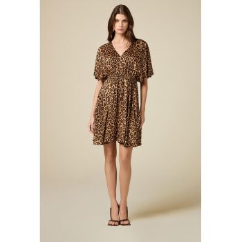 Rochie mini cu animal print