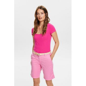 Tricou cu decolteu patrat