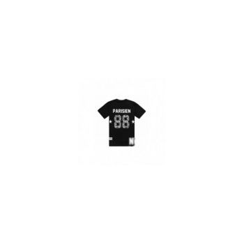 Tricou Dama, Zamo®, Parisien 88, Imprimeu Text, Culoare Neagra, Marimea L ieftin