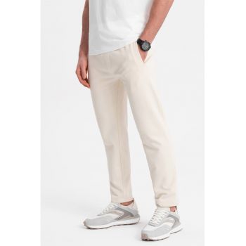 Pantaloni de trening slim fit cu buzunare laterale