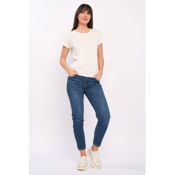 Tricou uni de bumbac
