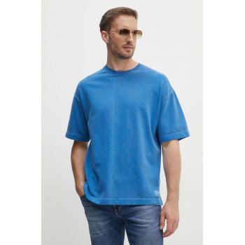 United Colors of Benetton tricou din bumbac barbati, neted