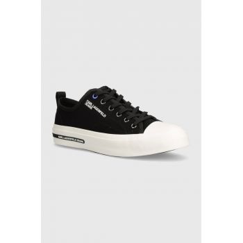 Karl Lagerfeld Jeans tenisi KLJ VULC barbati, culoarea negru, KLJ50920