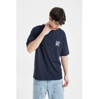 Tricou lejer cu maneci cazute