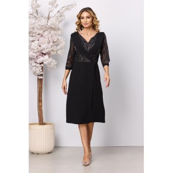 Rochie eleganta Clarice Neagra