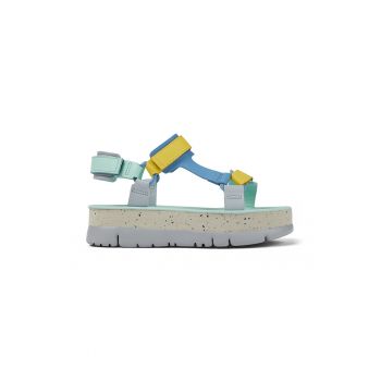Sandale de piele cu velcro Ortuga