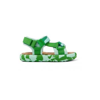 Sandale din material textil cu velcro