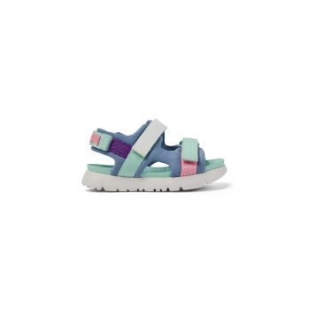 Sandale din material textil cu velcro